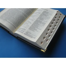 Biblia Tysiąclecia Stary i Nowy Testament-Paginatory.Oprawa twarda skóra + etui.Format standard.Pallottinum.Wersja Lux